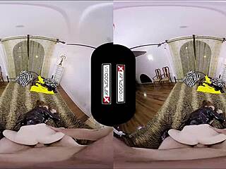 VR Batgirl's funny steamy ride