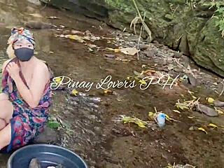 pinay scandal hints at creampie by river