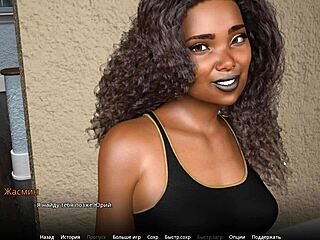 Shower Group Fuck with Ebony Blowjob