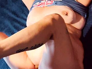 I watched this trailer park milf ride a huge bbc