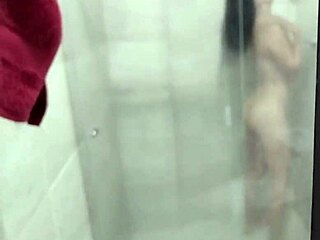 Spying On Stepsister Showering Leads To Hard Fuck
