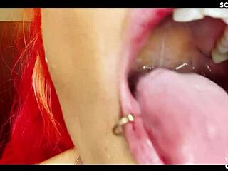 Anni Angel teases close to her German slit