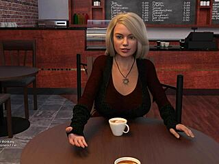 Blonde Milf's Curvy Tease in Episode 14