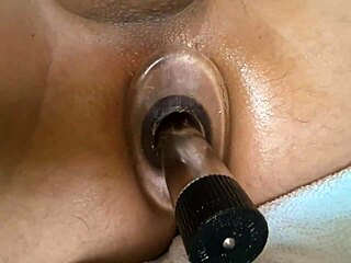 Close-Up Anal Tunnel Play With Vibrator