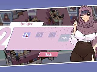tsundere milf teases with massive tits in hentai