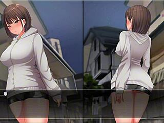 Night Wander 2: Shy Anime Skirt Strip