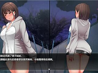 Night Wander 2: Shy Anime Skirt Strip
