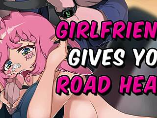 Sucking your cock during drive asmr thrill