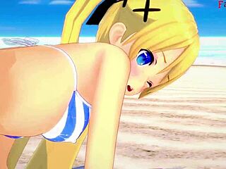 Marie rose’s beach tease in bikini