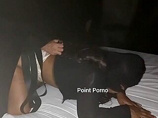 daring latina offers ass at glory hole for any cock
