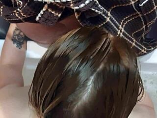 Housewife's Sultry Shower with Hubby