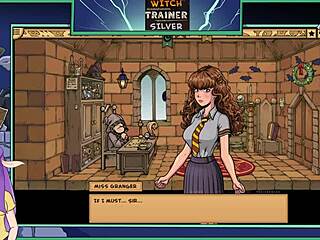 MAGICAL TRAINING WITH WITCH TRAINER