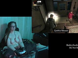 Naked Alan Wake Play Through Part 7 With Brunette