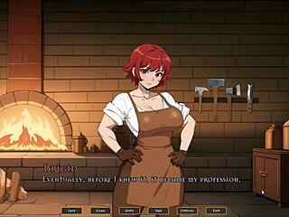 Ever seen a tomboy teen masturbate in hentai game?