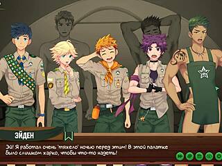 Teasing Game Friends Camp Episode 24 Russian