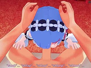what’s rem’s secret with big boobs maid fantasy?