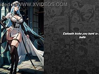 my prison game with esdeath's harsh domination