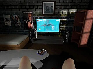 What’s this hentai game character’s dirty trick?