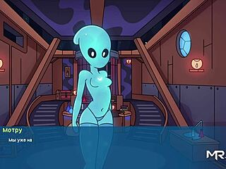 camppinewood - alien girl gets wild in uncensored hentai sex scene e1 26