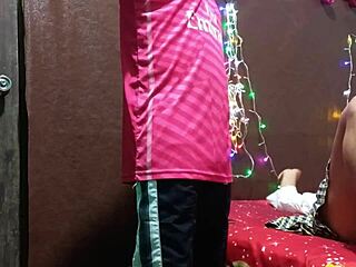 Stepfather Pounds Me Hard For Christmas Gift