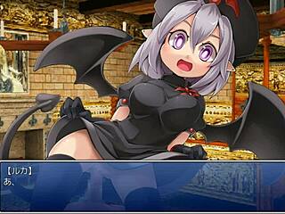 teasing hentai monster in dark fantasy