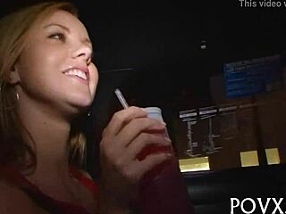 Nasty Young Slut Takes Rough POV Facial