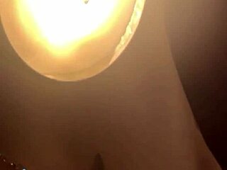 Curvy Brunette's Wild Wax Passion