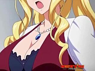 Anime teen moans softly in hot european clip