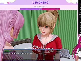 my vtuber lewdneko plays harem hotel