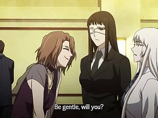 Jormungand hentai ep 8 slammed with raw power