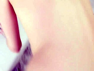 Cumming Hard On A Thick White Shaft