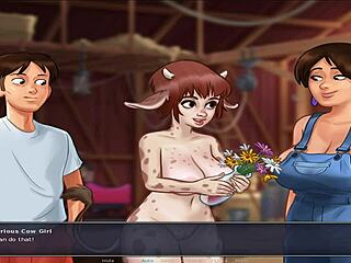 Bold Monster Cock Bangs Babe In Cartoon Game