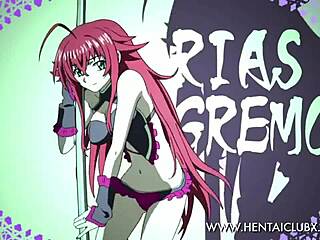Anime fan service with Suisei no Gargantia DXD belly dancing girls in action.