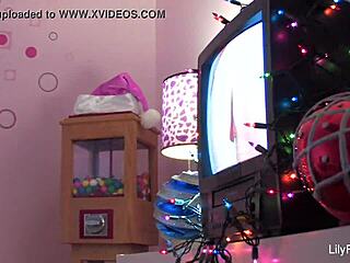 happy christmas with lily carter’s intense squirting