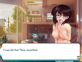 Gamer Girls Thea Take Huge Cock