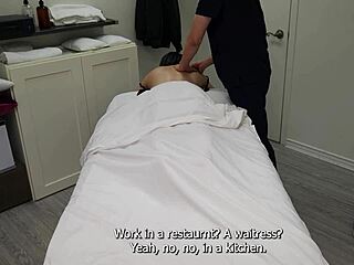 Japanese Cutie’s Hot Massage Moment