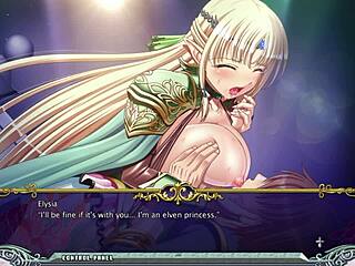 Kyonyuu Fantasy 2 Elysia’s Big Tits Cum Scene