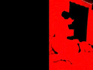 A gripping anal tale unfolds under a crimson glow