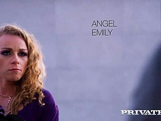 private com - angel emily’s gaping anal creampie