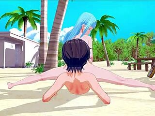 Bulma’s Swimwear Tease In 3D Hentai Game