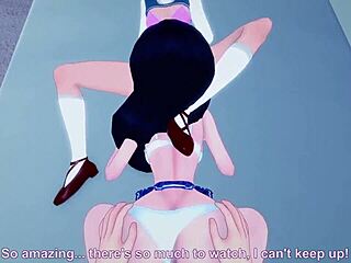 Brunette Violet Parr’s Daring Threesome Competition Special