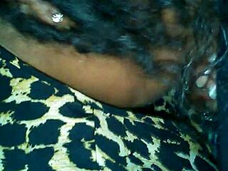 Mature Ebony's Messy Blow on Big Black Shaft