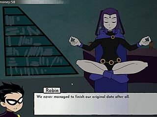 Raven's dark Teen Titans night unfolds