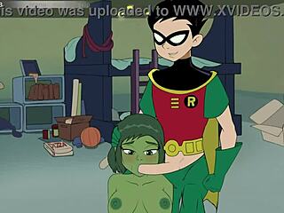 Cheeky Teen Raven's Taboo Night in Anime