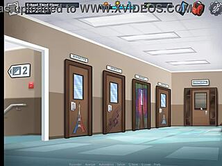 Teacher’s Big Tits Bathroom Anime Tease