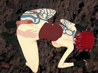Unstoppable Fuck with Tattooed Lilith in 3D Hentai
