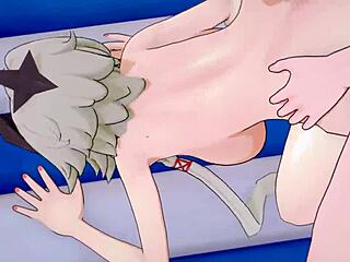Ceaser fucks hard on the beach in hentai