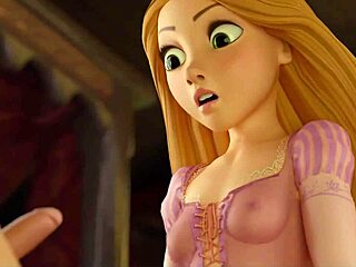 Rapunzel Sucks Small Cock In Uncensored Hentai