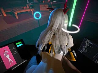 3D Succubus Lab Test Turns Naughty