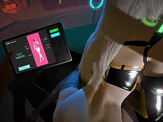 3D Succubus Lab Test Turns Naughty